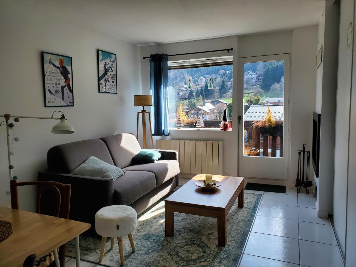 Studio Avec Petit Balcon Et Cheminee - Grand Massif Les Carroz d'Araches Ngoại thất bức ảnh